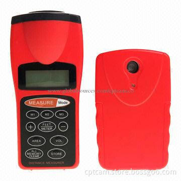 Ultrasonic Distance Measure/Red Distance Meters Range Finders CP-3003, 30m Double Unit